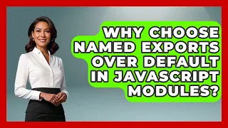 Why Choose Named Exports Over Default In JavaScript Modules - JavaScript Toolkit