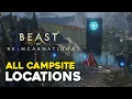 Beast of Reincarnation All Campsite Locations Happy Camper Trophy Guide