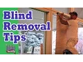How To Remove Levolor Style Blinds Blind Removal Hacks