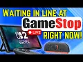 Waiting In Line At GameStop For Switch 2