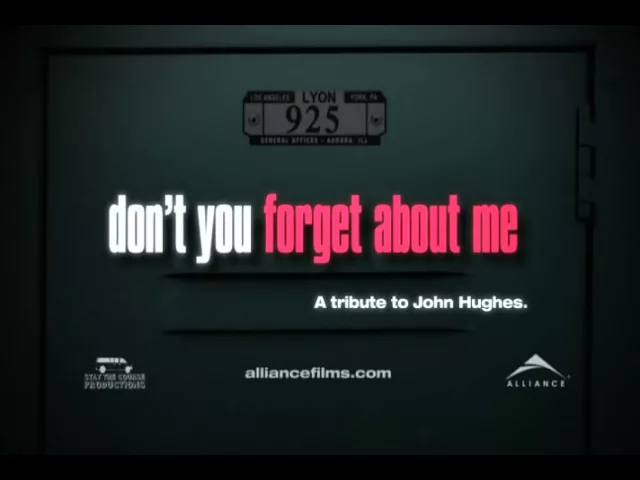 Don't You Forget About Me - Official Teaser - John Hughes Documentary