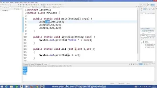functions with parameters in java online java tutorial how to pass parameters to function java 17