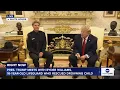 President Trump meets with 16-year-old lifeguard who saved drowning child