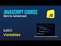 JavaScript Course - Class 01