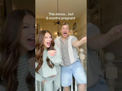 8 months?!! #dance #mom #dad #parenting #baby #trizzy #shorts #trending #pregnancy #funny #fun