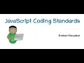 JavaScript Coding Standards