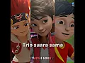 Lagu mereka bertiga memiliki suara yang sama 😲✨💕 #monkart #dinoster #shiva #jedagjedug #trending