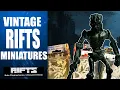 Rifts - Vintage Rifts Miniatures Unpackaging