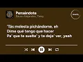 Rauw Alejandro, Tainy - Pensándote (Letra/Lyrics)