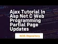 Ajax tutorial in asp net c web programming partial page updates