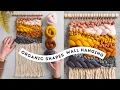 Weaving Organic Shapes woven wall art