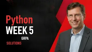 Python Week 5 GRPA IITM BS Degree GRPA Solutions