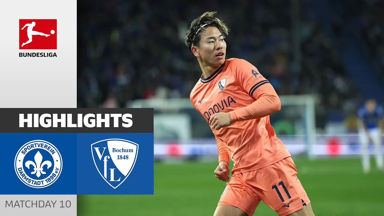 First Win Thanks To Asano's Brace! | Darmstadt - Bochum 1-2 ...