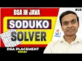 Sudoku Solver LeetCode 37 Recursion Backtracking in Java DSA in Java Full Course