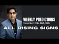 Weekly Predictions for all the Zodiac Signs - December 12th