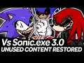 Download Lagu Vs Sonic.exe Unused Files V3 Unfinished Content Restored | Friday Night Funkin'