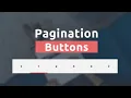 Awesome Pagination Buttons Using Only HTML CSS