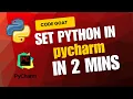 PyCharm Tutorial Setup Python Interpreter and Run Files