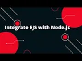 Nodejs Express MongoDB Tutorial in Hindi EJS Templating in Node js