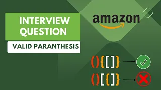 Amazon-Code-Interview - Valid Parentheses