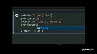 What is List Data Type Easy Explanation with Examples PyQuizBytes