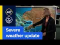 Severe weather update Destructive wind and severe storms across the west this weekend