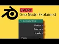 ALL 300 Geometry Nodes in Blender