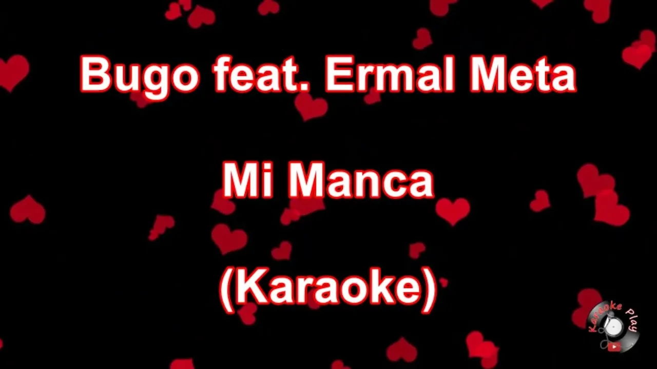 Mi Manca karaoke (Bugo feat.Ermal Meta)