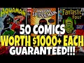 50 Comic Books Worth 1000 or More GUARANTEED - Do You Have These Comics