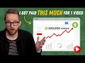 Download Lagu How Much YouTube Paid Me for 500,000 Views