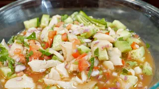 How to make THE BEST Mexican Ceviche Recipe Views on the road Mariscos