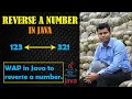 Program to Reverse a Number in Java Java Program to Reverse a Number in Hindi
