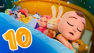 Learn to Count 1 to 10 (Ten in the Bed Song) | Lala Baby Songs & Nursery Rhymes