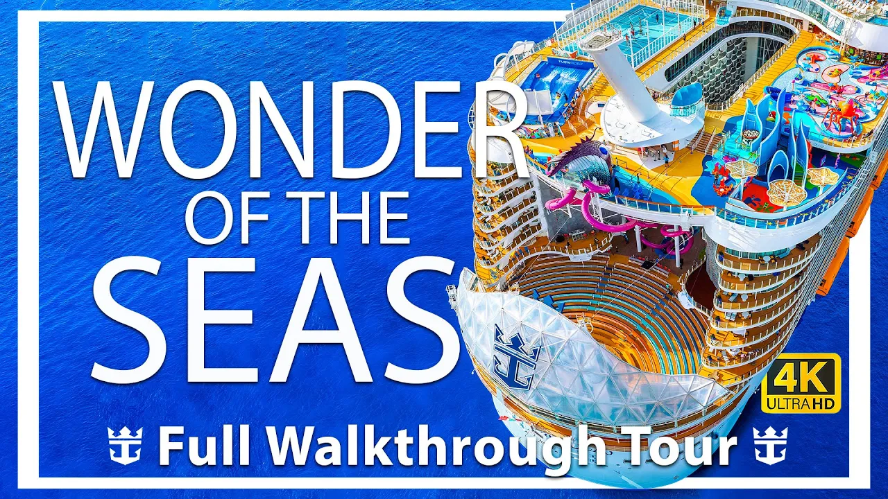 Wonder of the Seas | Full Walkthrough Ship Tour & Review | New 2023  | Royal Caribbean Cruises