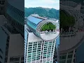 Download Lagu On the skybridge of Raffles City #skyscraper #dronevideo