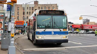 Ride MTA NYCT on the Q44 SBS Snow Loan