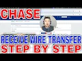 How To Receive Wire Transfer In Chase Business Account