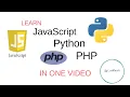 Learn JavaScript Python and PHP in One - OOPS