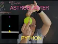 Python Physics Modeling the Collision of an AstroBlaster