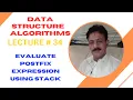Evaluate Postfix Expression using Stack in C Data Structure using C Tutorial for Beginners