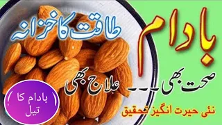 badam ky healthy fayde or badam sy ilaj benefits of almond in daily life for brain and body power