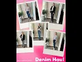 Non-Skinny Jean Denim Haul