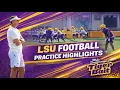 LSU Spring Football Highlights April 16