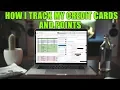 How I keep Track of My CREDIT CARDS and POINTS