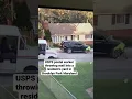 Postal worker caught tossing the mail