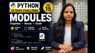 Python Day 15 Modules Explained Python in 30 Days