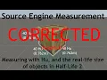 Source Engine Scale Corrected - A Hammer Unit Isn t Always the Same Size