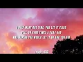 Phoebe Bridgers - Motion Sickness (Lyrics)