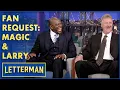 Fan Request Magic Johnson Larry Bird Letterman