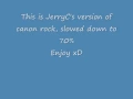 Download Lagu Canon Rock backing track slowed down (70%)